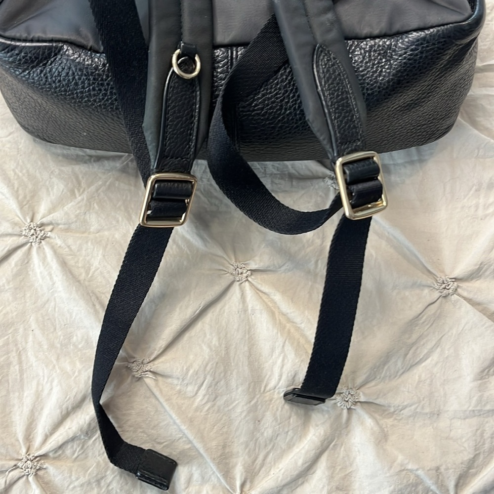 Coach Black Pebbled Leather Medium Charlie Backpack F30550 - Picture 8 of 10